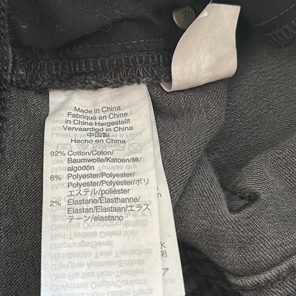 Madewell Cali Demi-Boot Grey Wash Size 27 Tall Frayed Hem - Picture 10 of 11